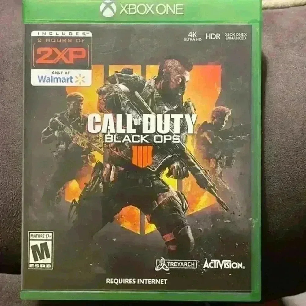 3 Games-Call of Duty Black Ops, Call of Duty WWII and Madden NFL 18 - XB…